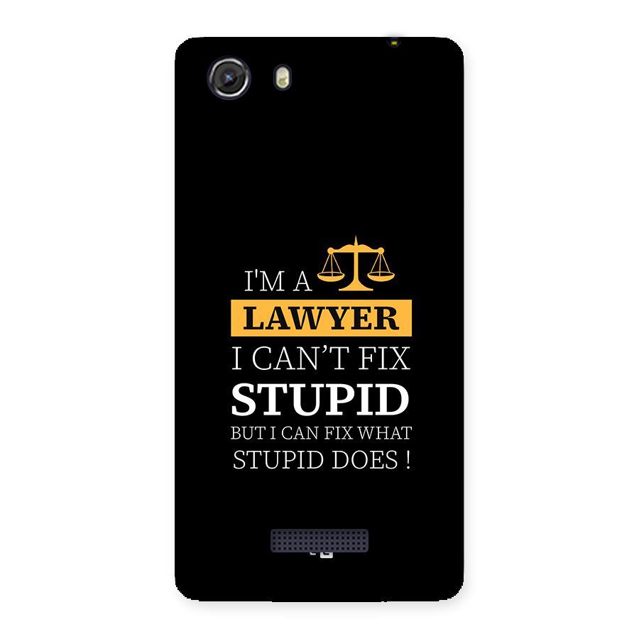 Fix Stupid Case Back Case for Unite 3