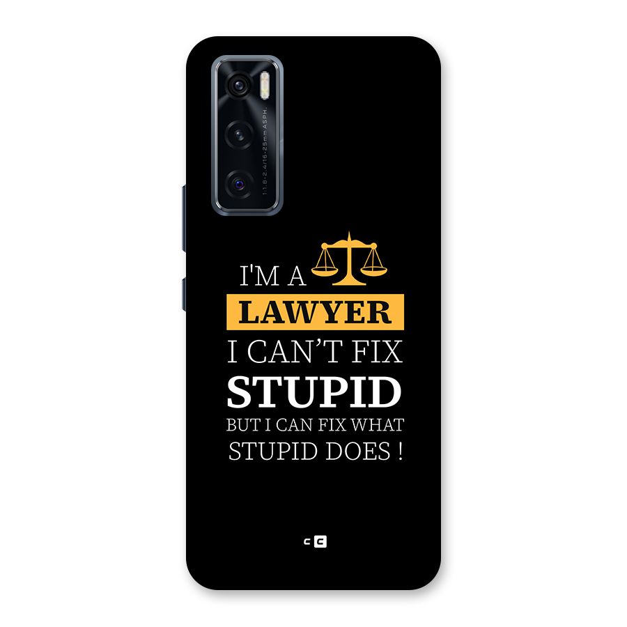 Fix Stupid Case Back Case for Vivo V20 SE