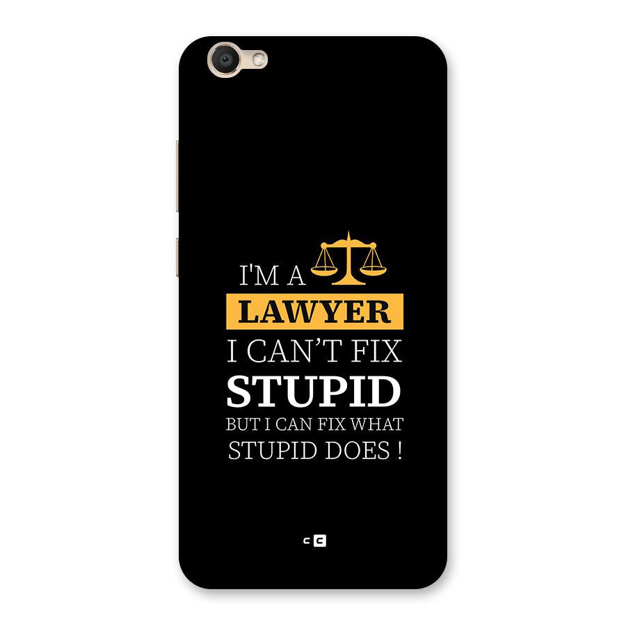 Fix Stupid Case Back Case for Vivo V5