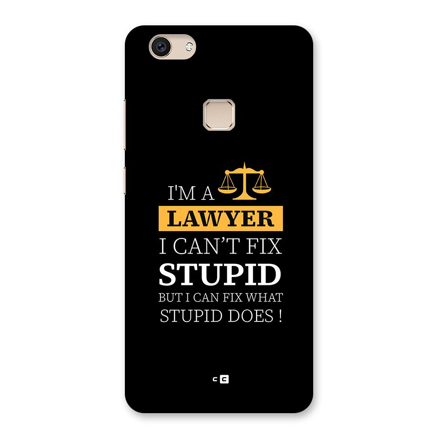 Fix Stupid Case Back Case for Vivo V7