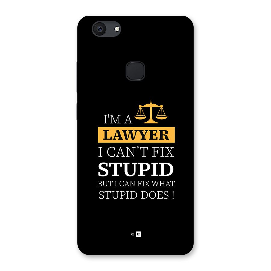Fix Stupid Case Back Case for Vivo V7 Plus
