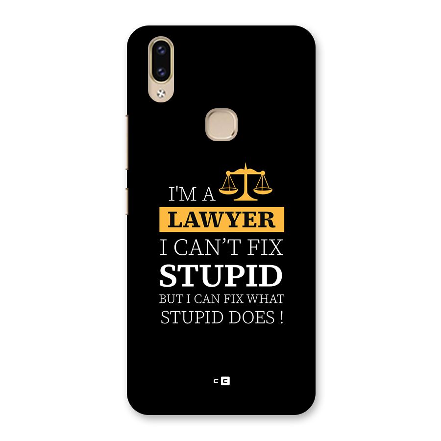 Fix Stupid Case Back Case for Vivo V9 Youth