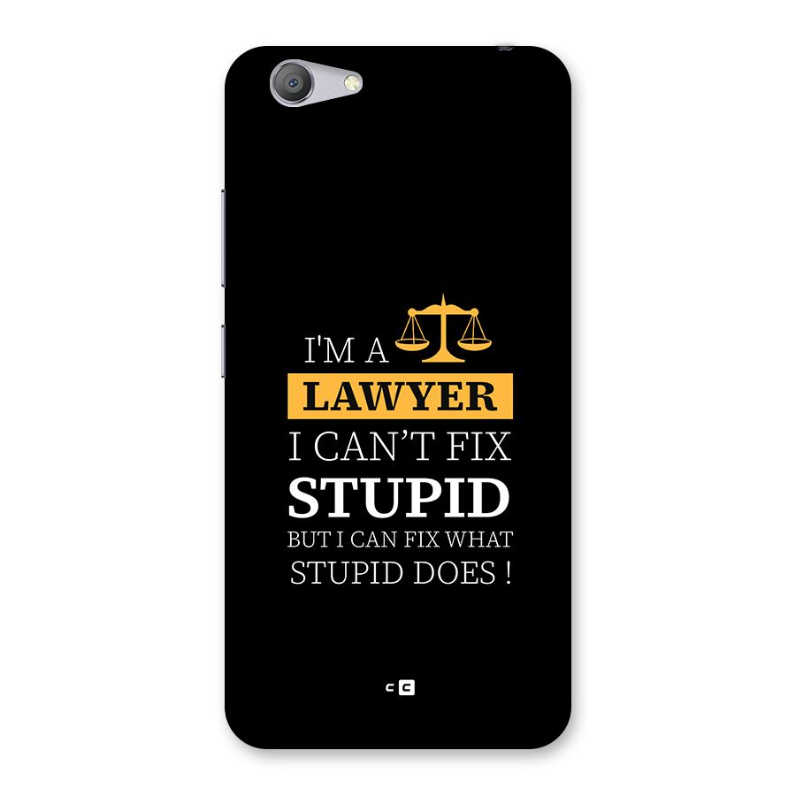 Fix Stupid Case Back Case for Vivo Y53