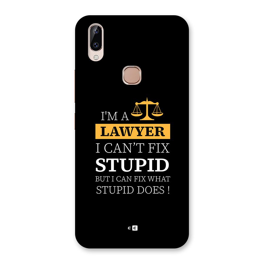 Fix Stupid Case Back Case for Vivo Y83 Pro