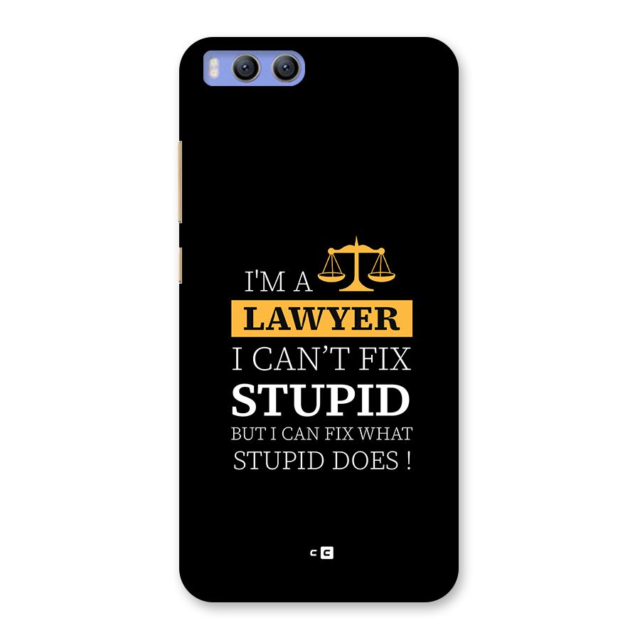 Fix Stupid Case Back Case for Xiaomi Mi 6