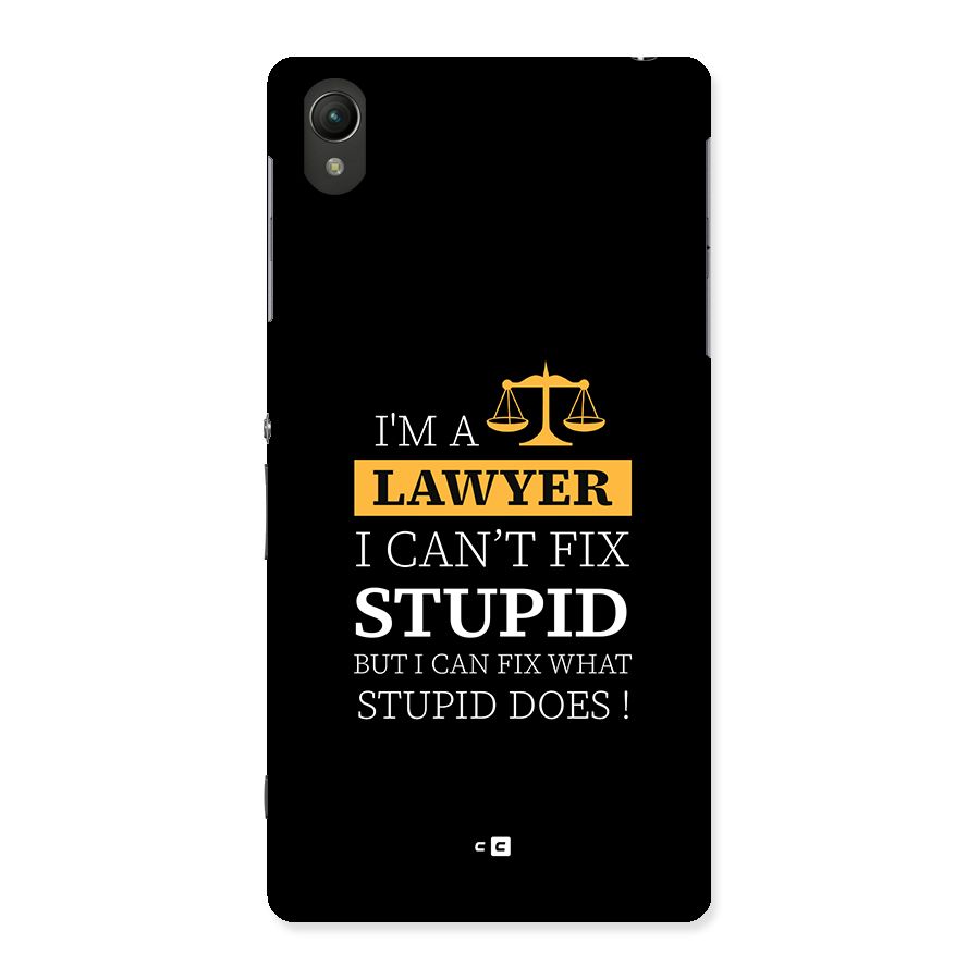 Fix Stupid Case Back Case for Xperia Z2