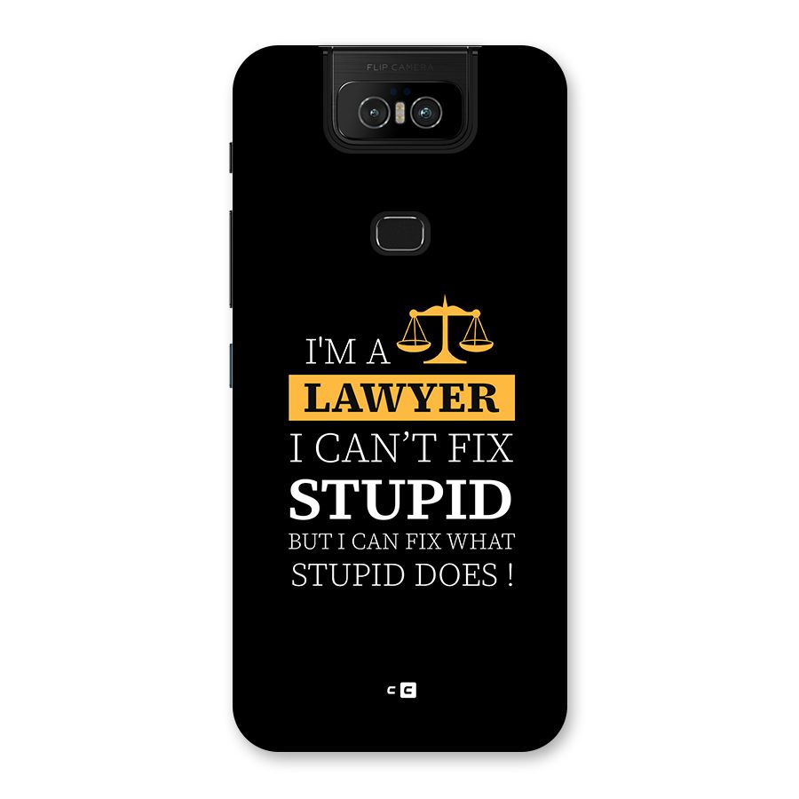 Fix Stupid Case Back Case for Zenfone 6z