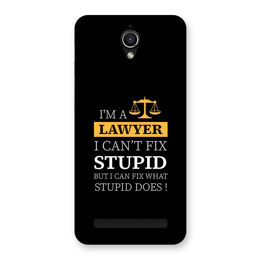 Fix Stupid Case Back Case for Zenfone Go