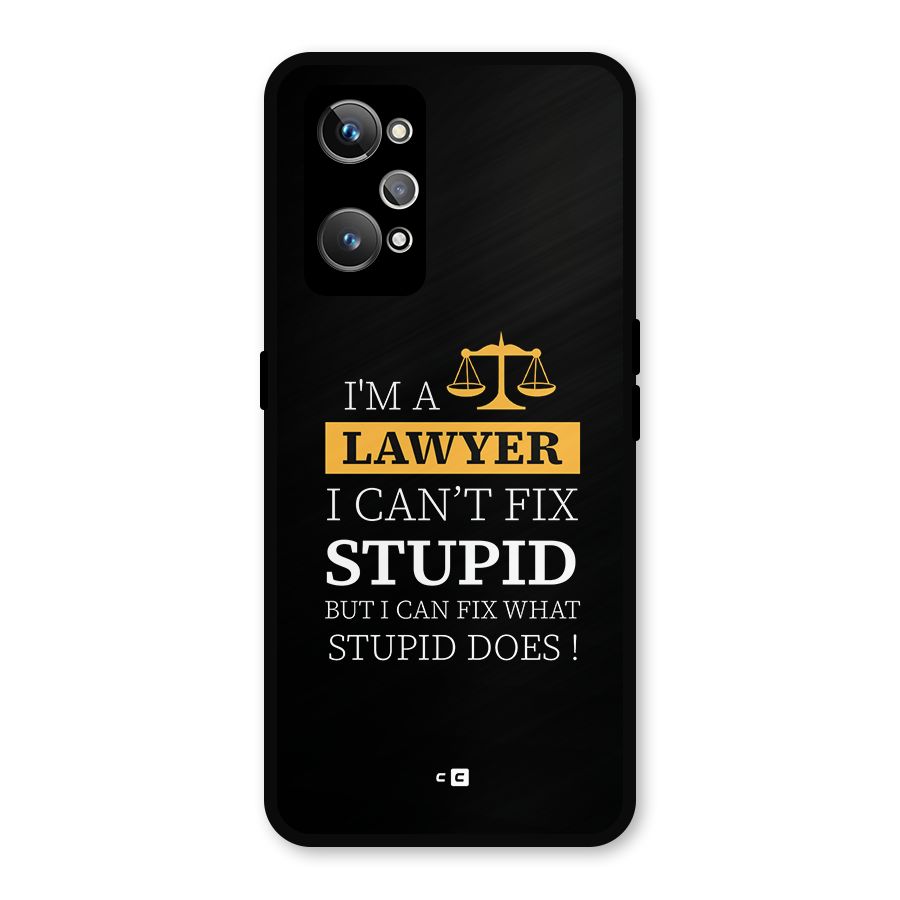 Fix Stupid Case Metal Back Case for Realme GT 2