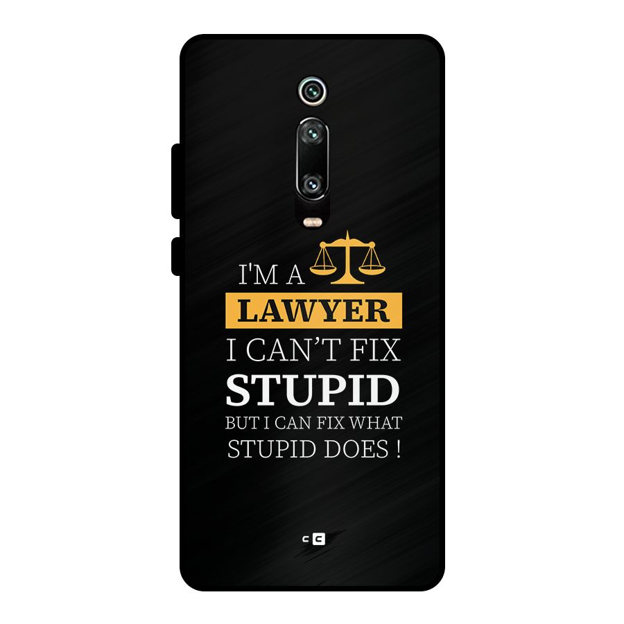 Fix Stupid Case Metal Back Case for Redmi K20