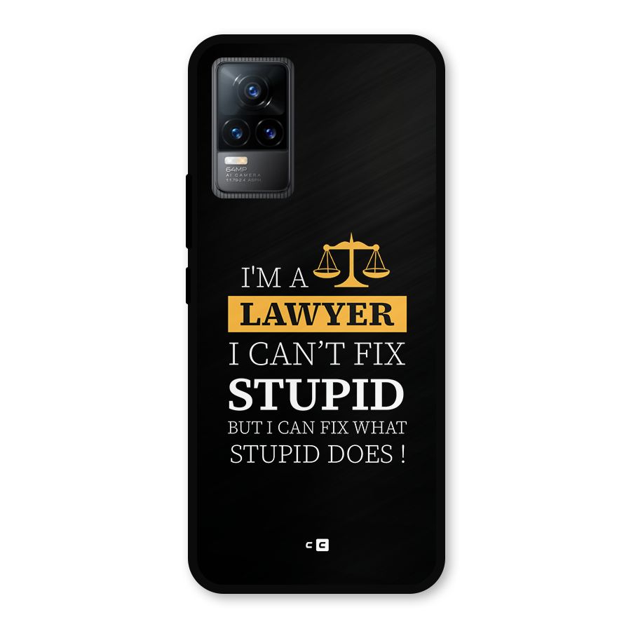 Fix Stupid Case Metal Back Case for Vivo Y73