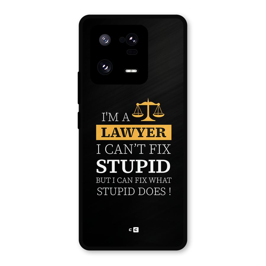 Fix Stupid Case Metal Back Case for Xiaomi 13 Pro