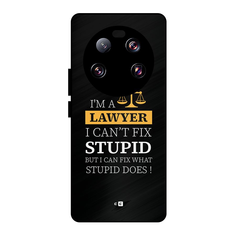 Fix Stupid Case Metal Back Case for Xiaomi 13 Ultra