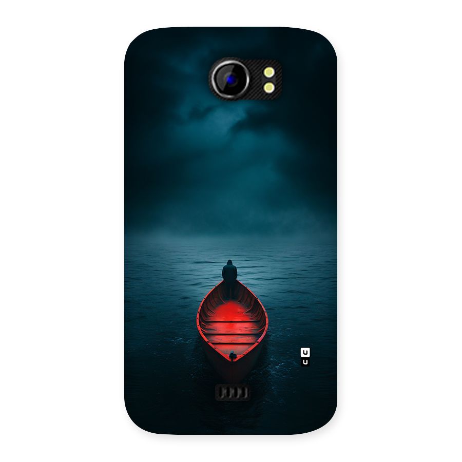 Floating Boat Back Case for Canvas 2 A110