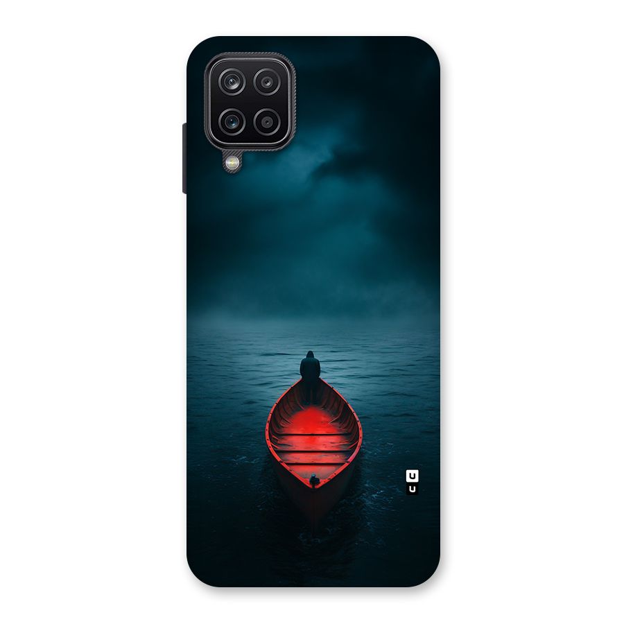 Floating Boat Back Case for Galaxy A12
