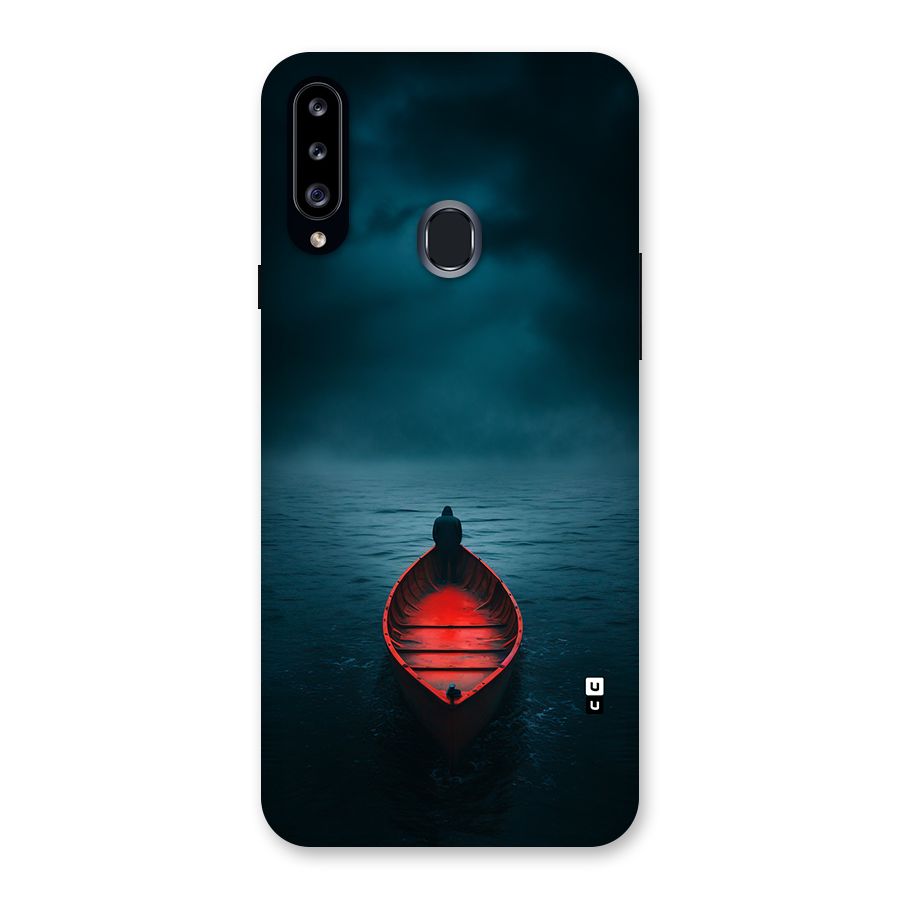 Floating Boat Back Case for Galaxy A20s