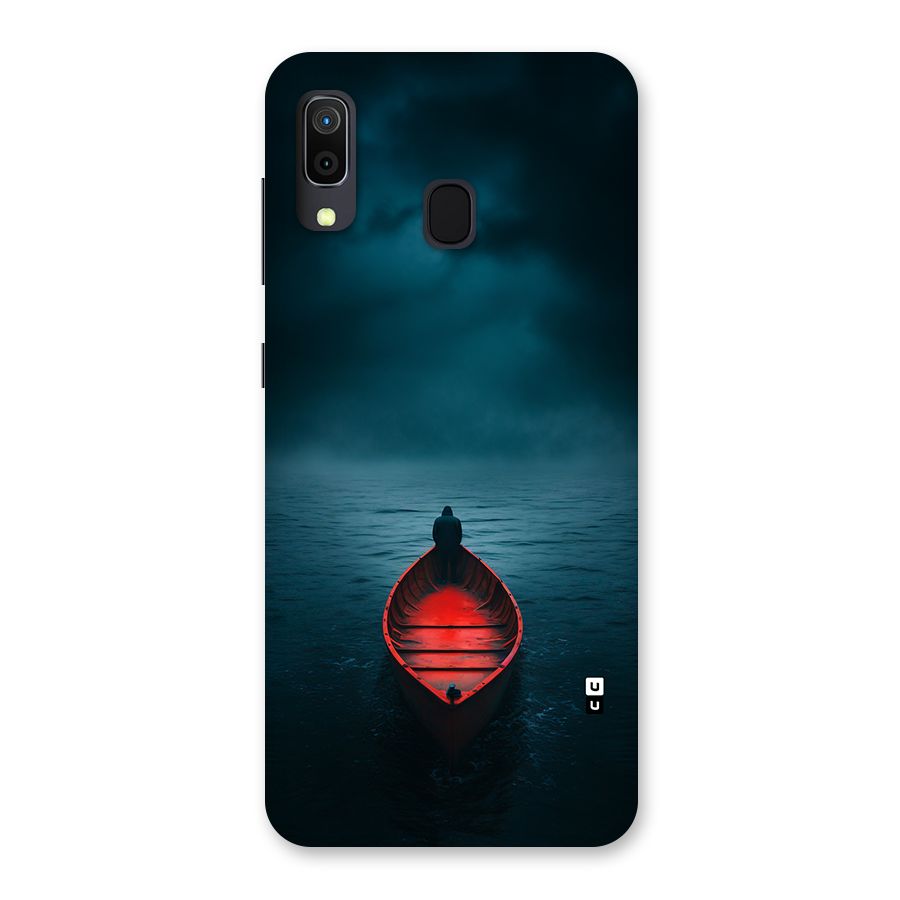 Floating Boat Back Case for Galaxy A30