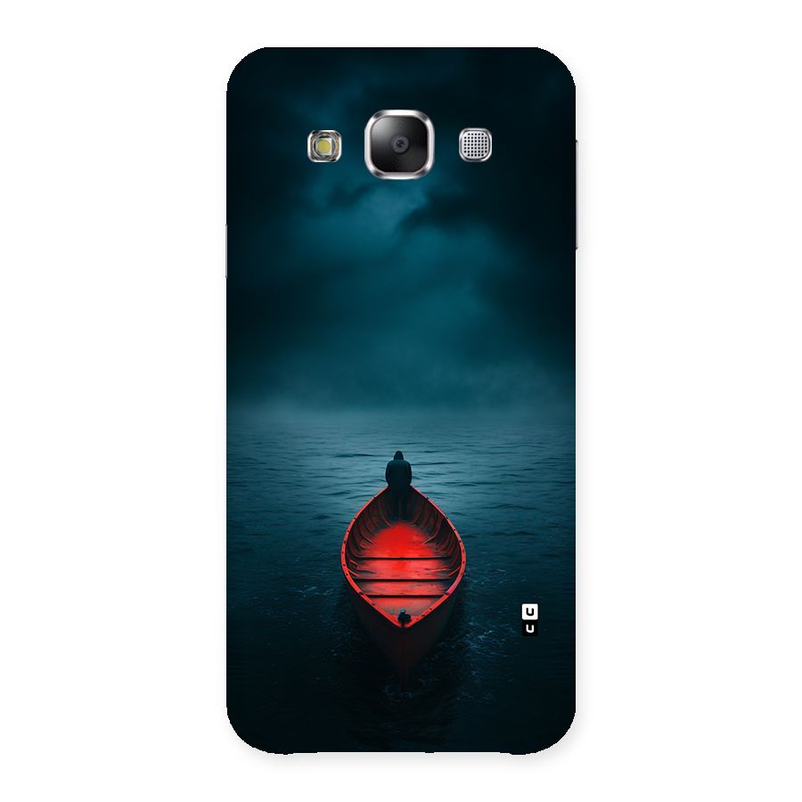 Floating Boat Back Case for Galaxy E5