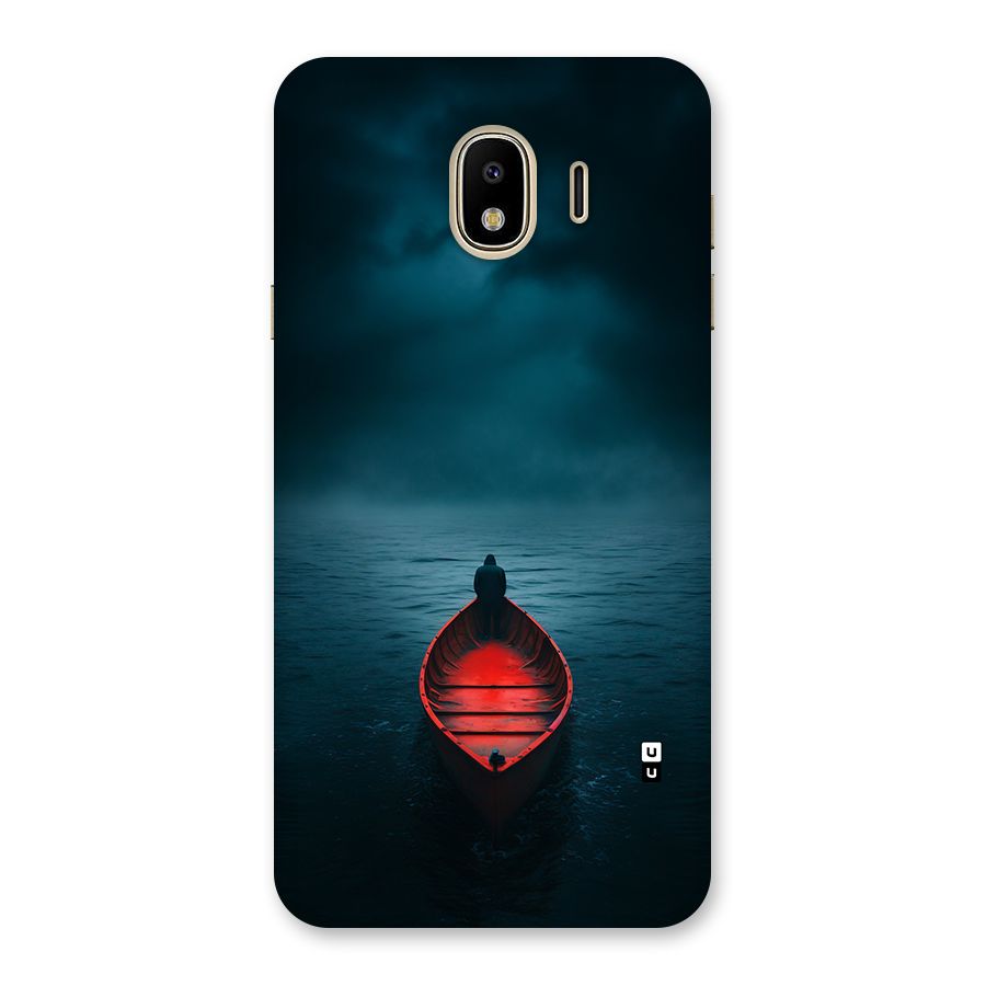 Floating Boat Back Case for Galaxy J4