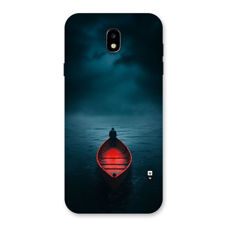 Floating Boat Back Case for Galaxy J7 Pro