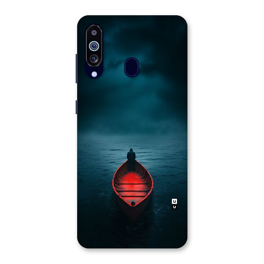 Floating Boat Back Case for Galaxy M40