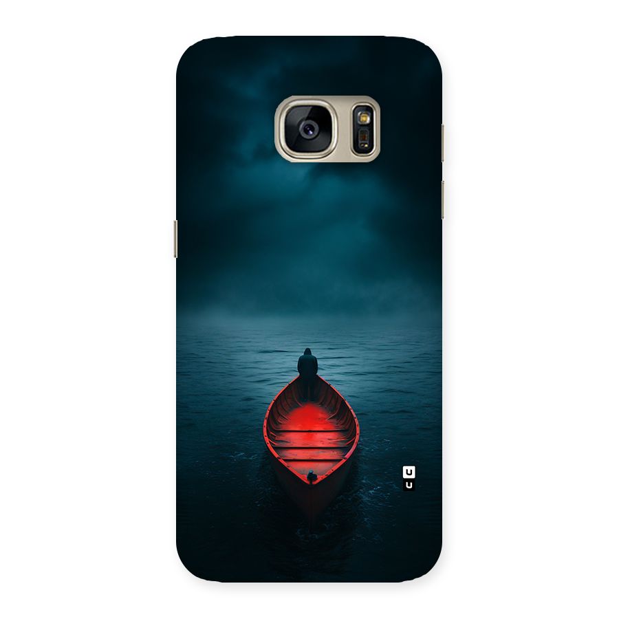 Floating Boat Back Case for Galaxy S7