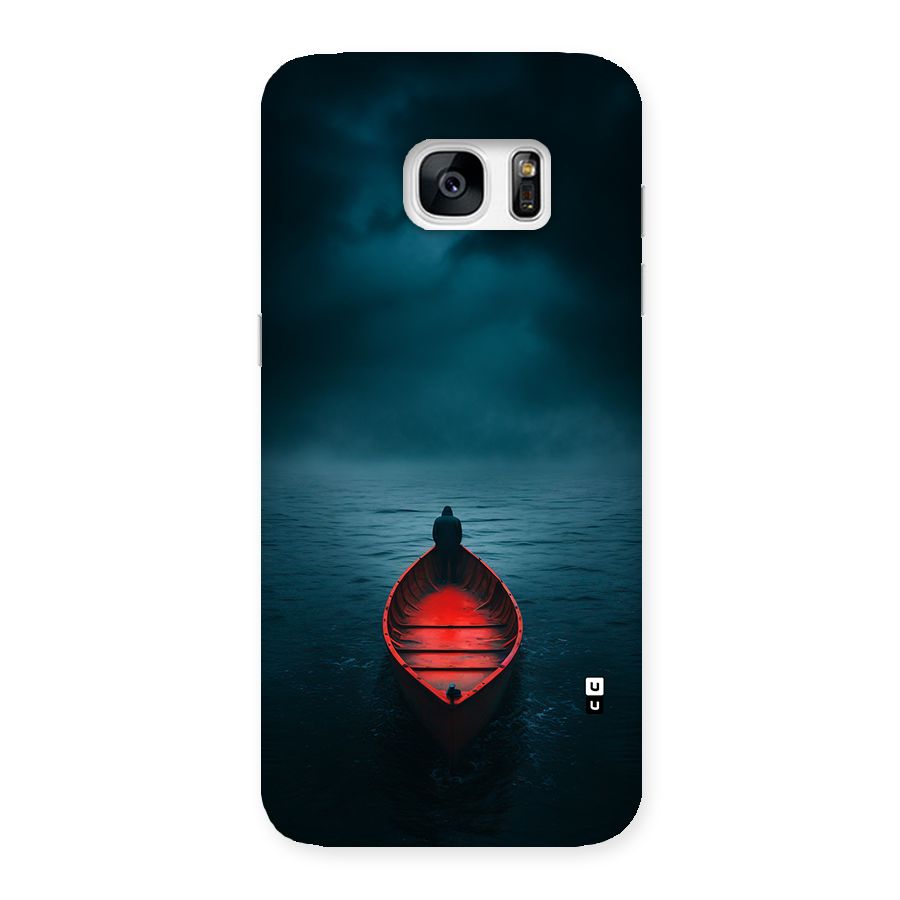 Floating Boat Back Case for Galaxy S7 Edge