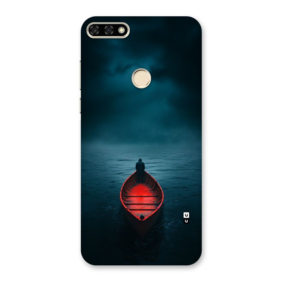 Floating Boat Back Case for Honor 7A