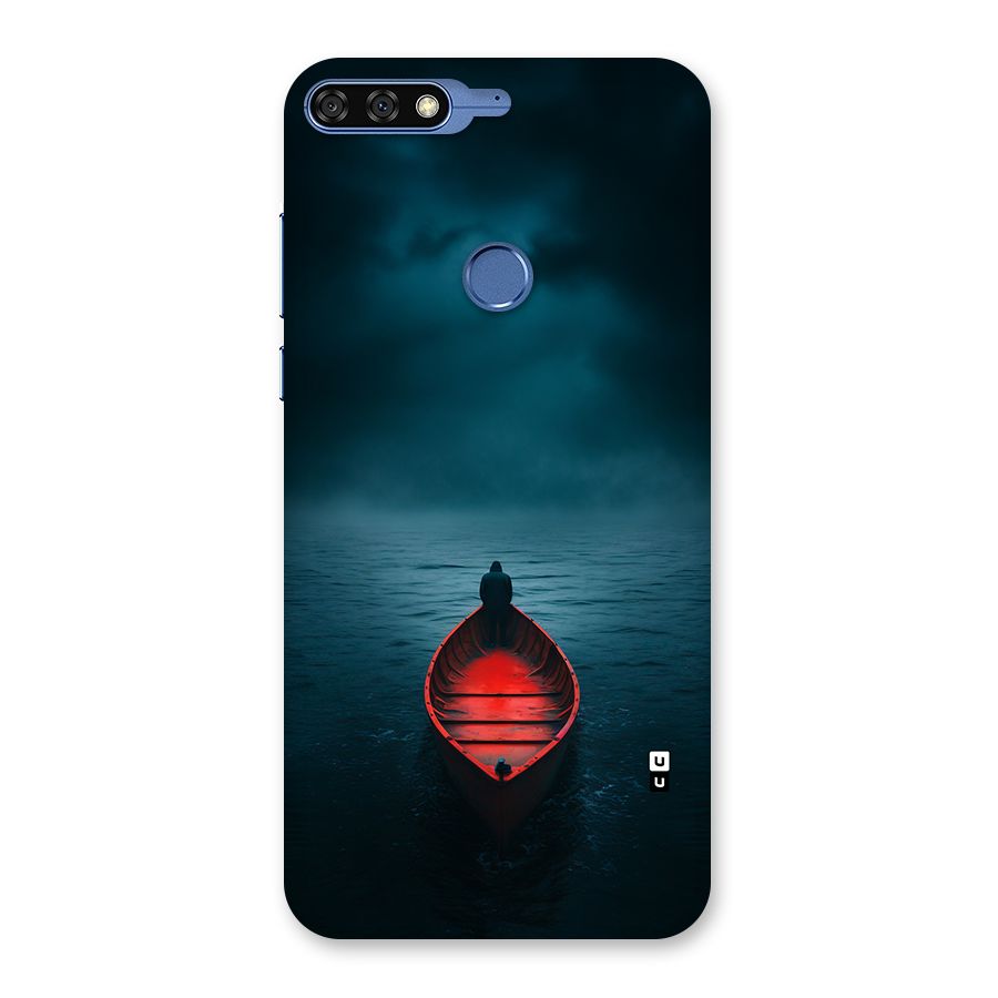Floating Boat Back Case for Honor 7C