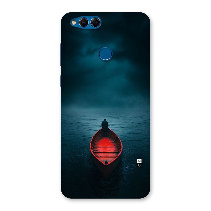 Floating Boat Back Case for Honor 7X