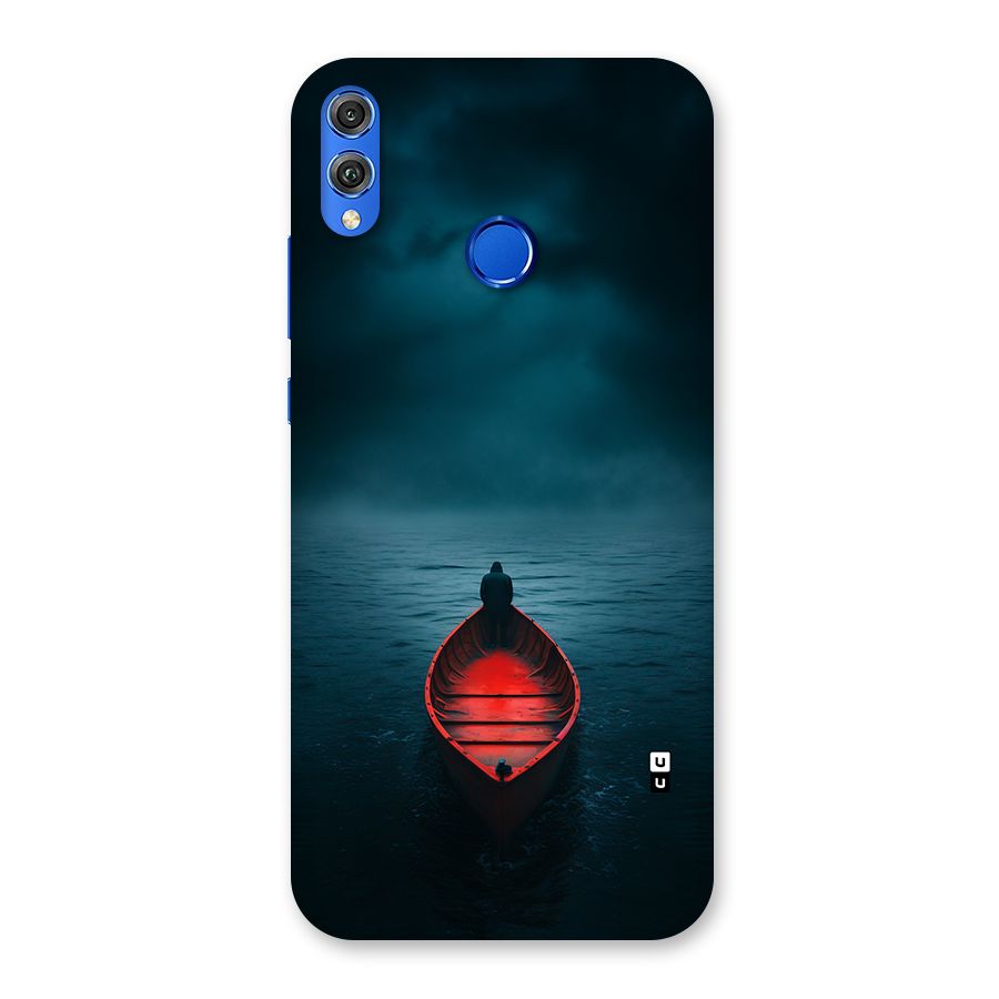 Floating Boat Back Case for Honor 8X