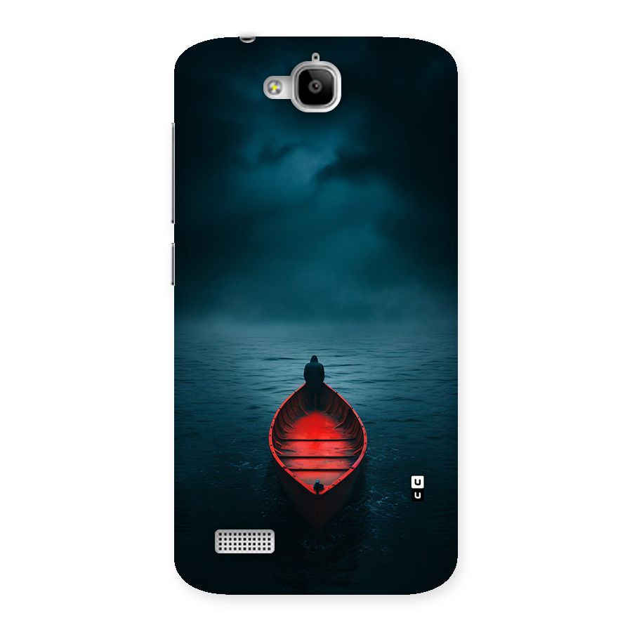 Floating Boat Back Case for Honor Holly