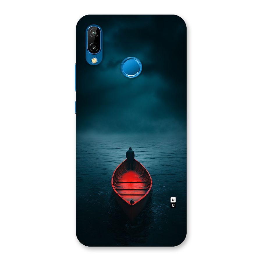 Floating Boat Back Case for Huawei P20 Lite