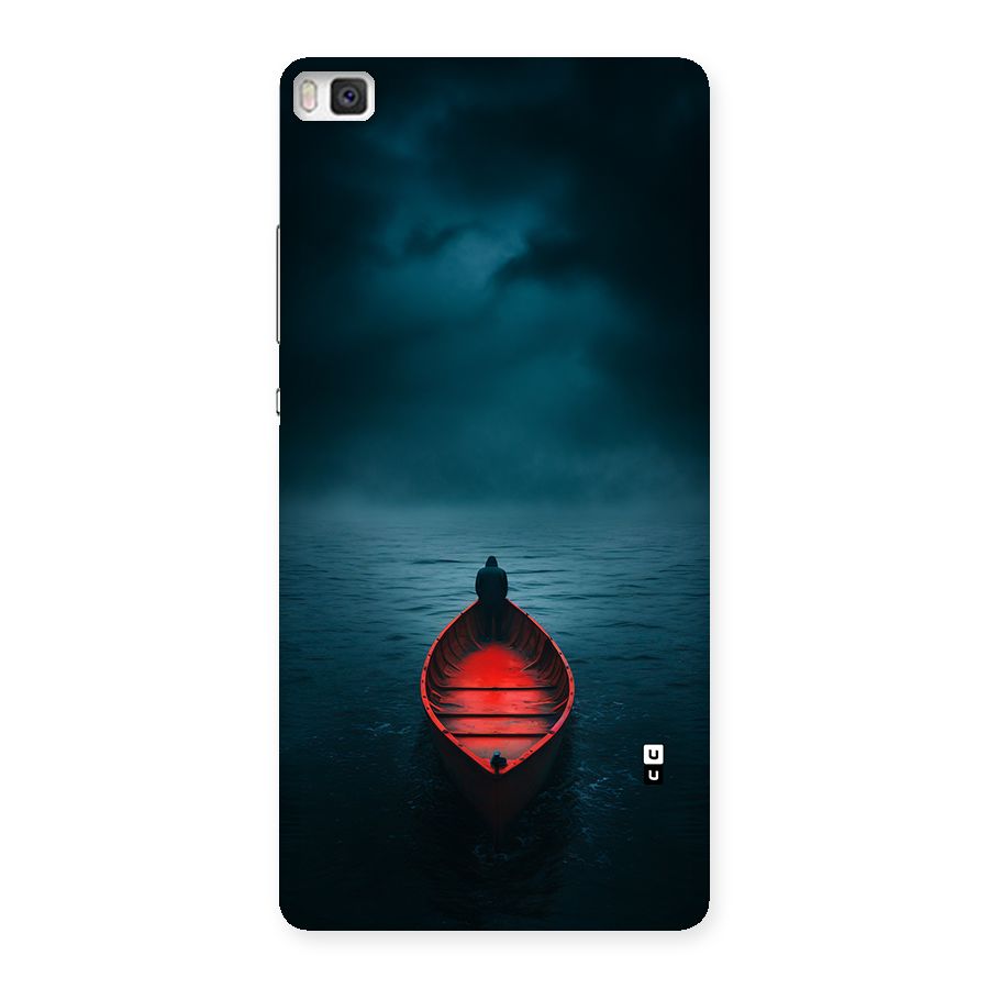 Floating Boat Back Case for Huawei P8
