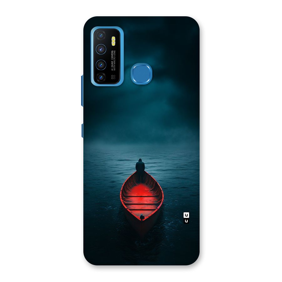 Floating Boat Back Case for Infinix Hot 9