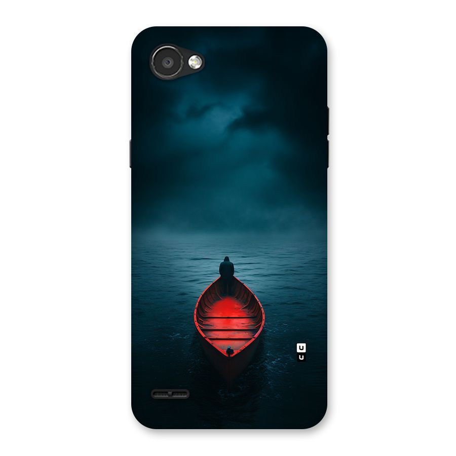 Floating Boat Back Case for LG Q6