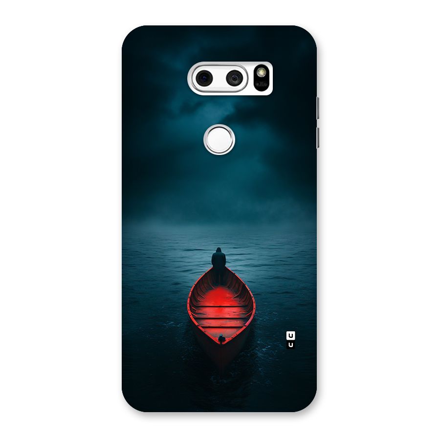 Floating Boat Back Case for LG V30