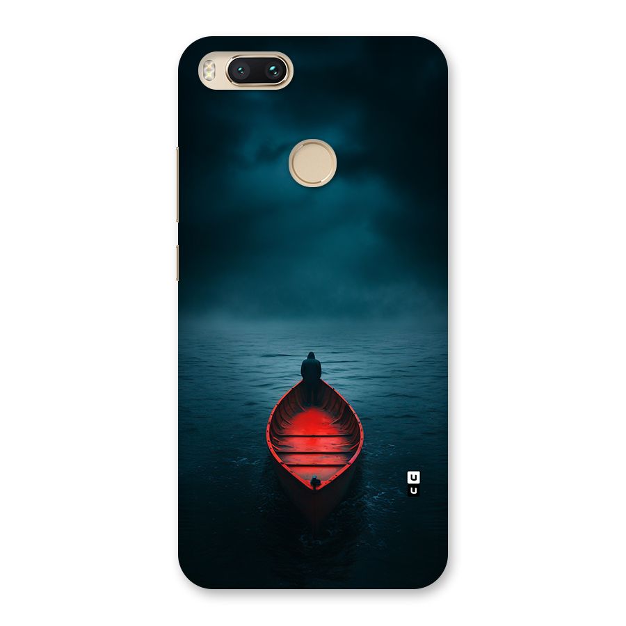 Floating Boat Back Case for Mi A1
