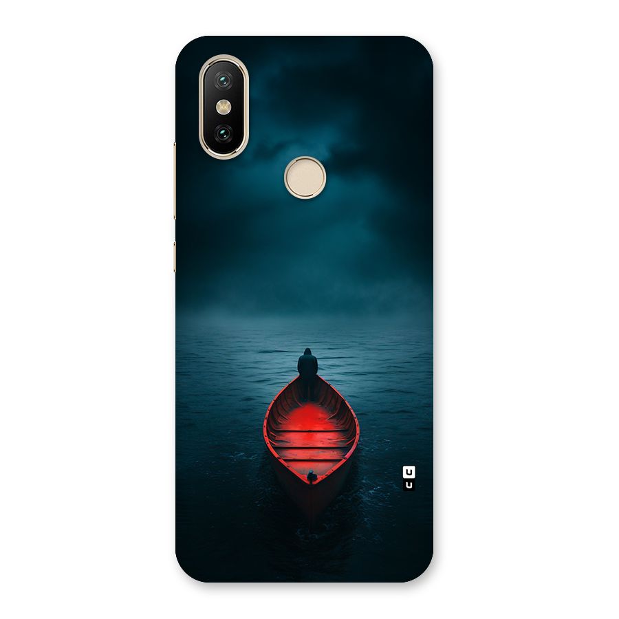 Floating Boat Back Case for Mi A2
