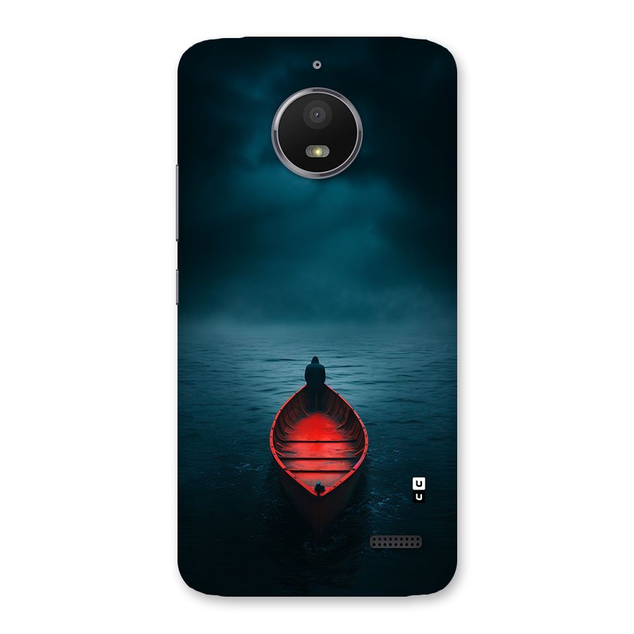 Floating Boat Back Case for Moto E4