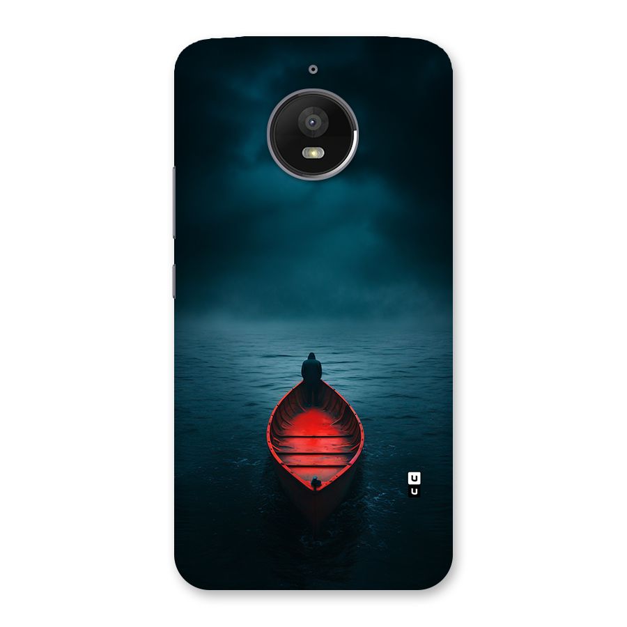 Floating Boat Back Case for Moto E4 Plus