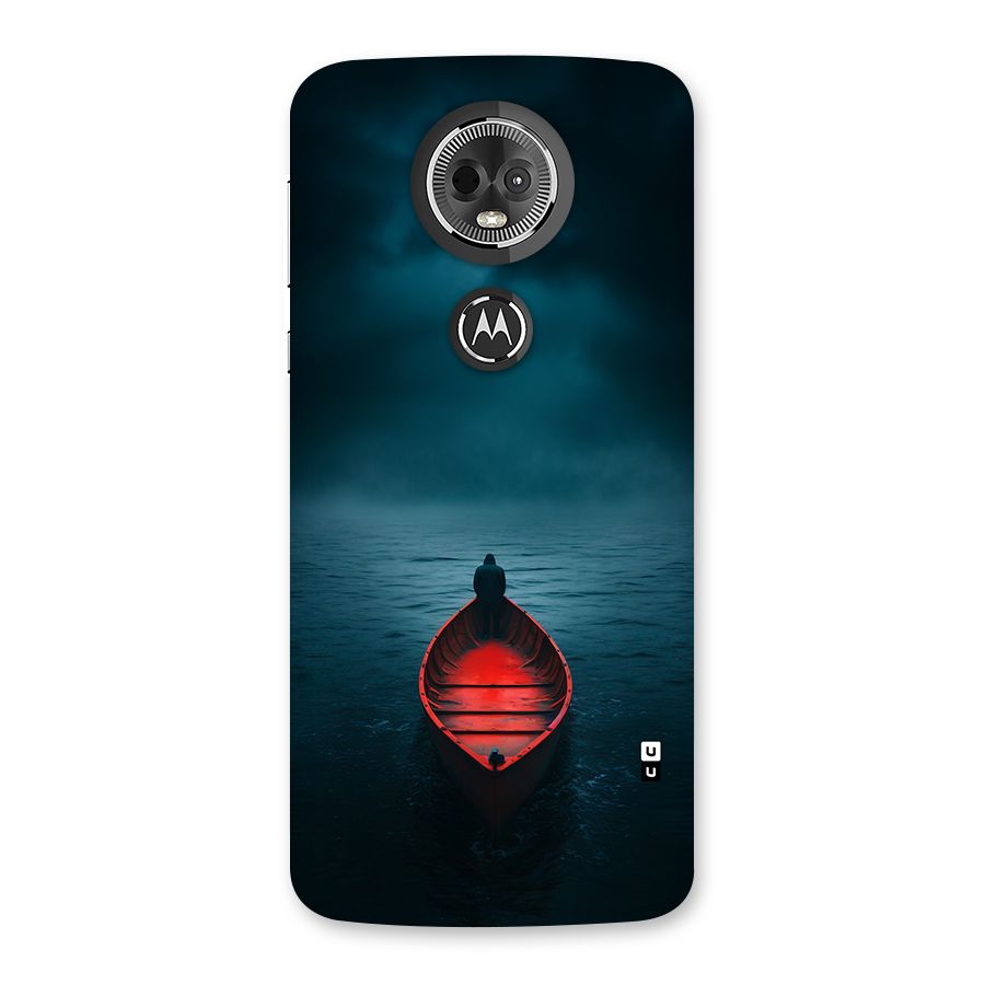 Floating Boat Back Case for Moto E5 Plus