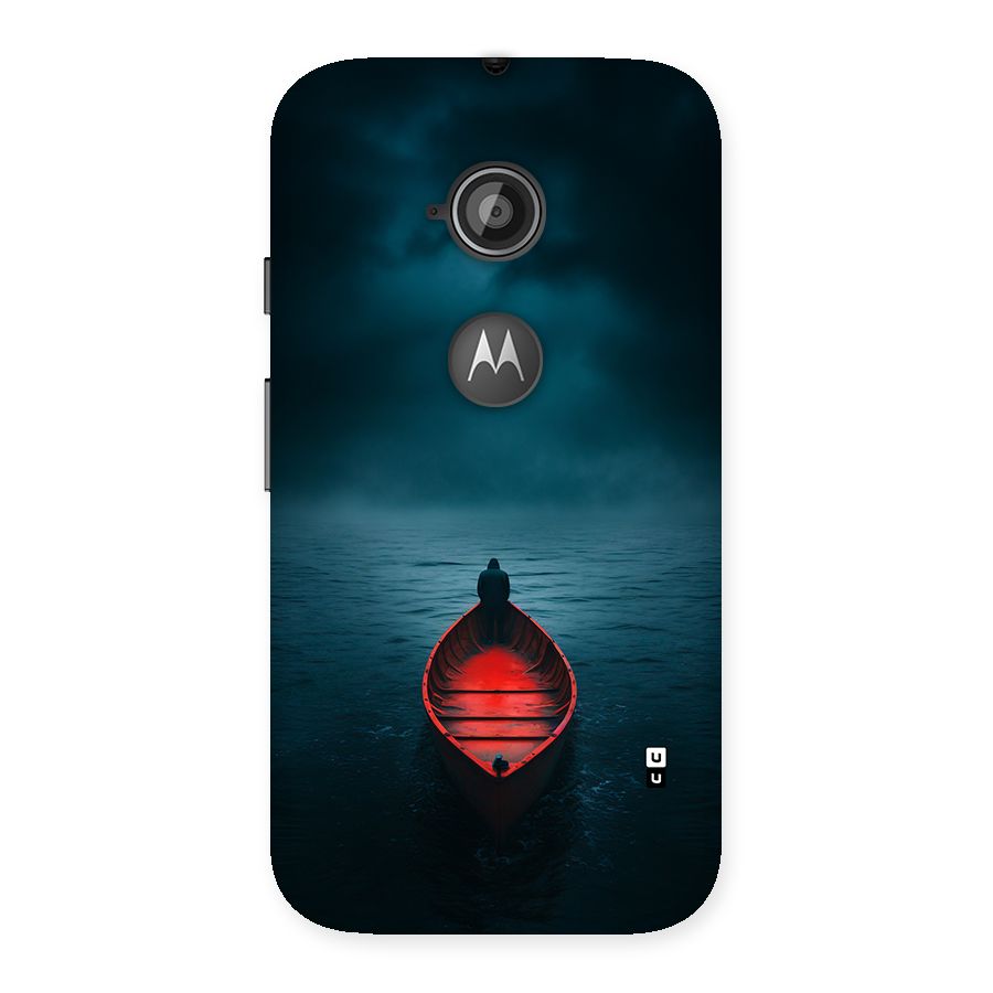 Floating Boat Back Case for Moto E 2nd Gen
