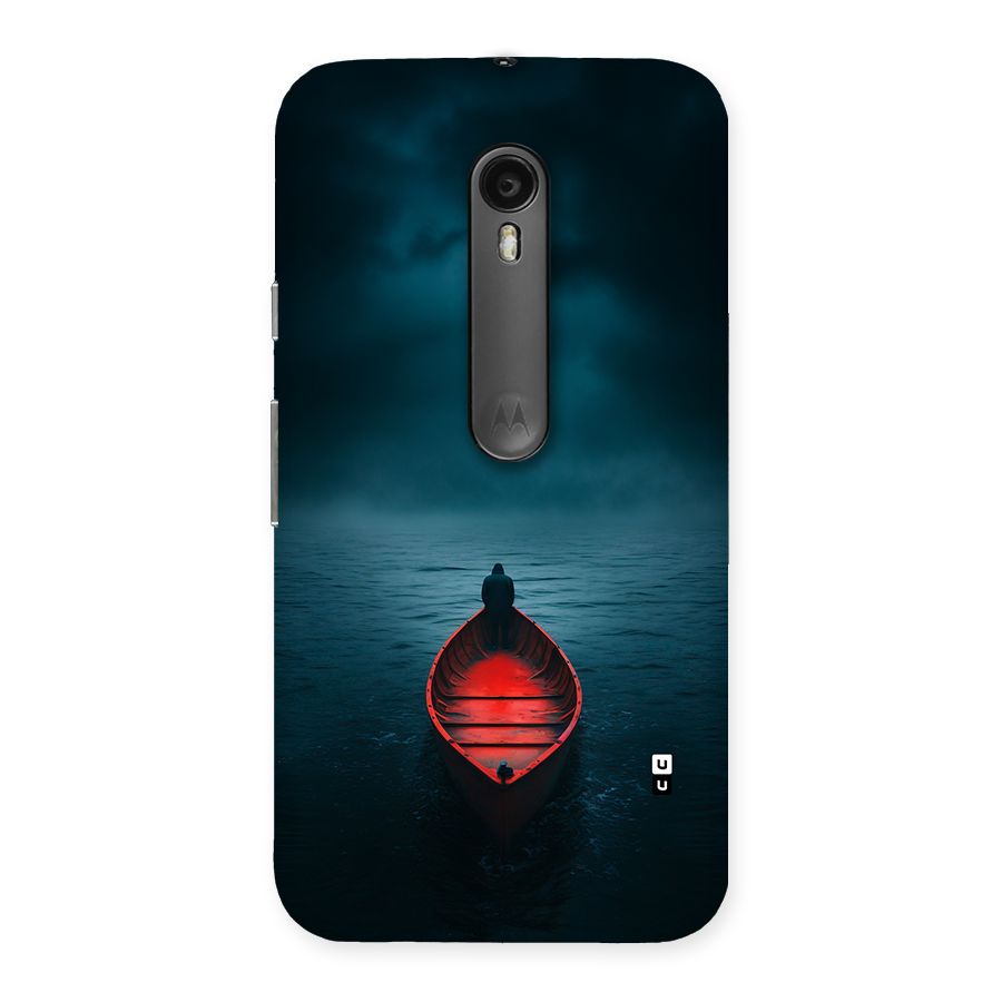Floating Boat Back Case for Moto G3
