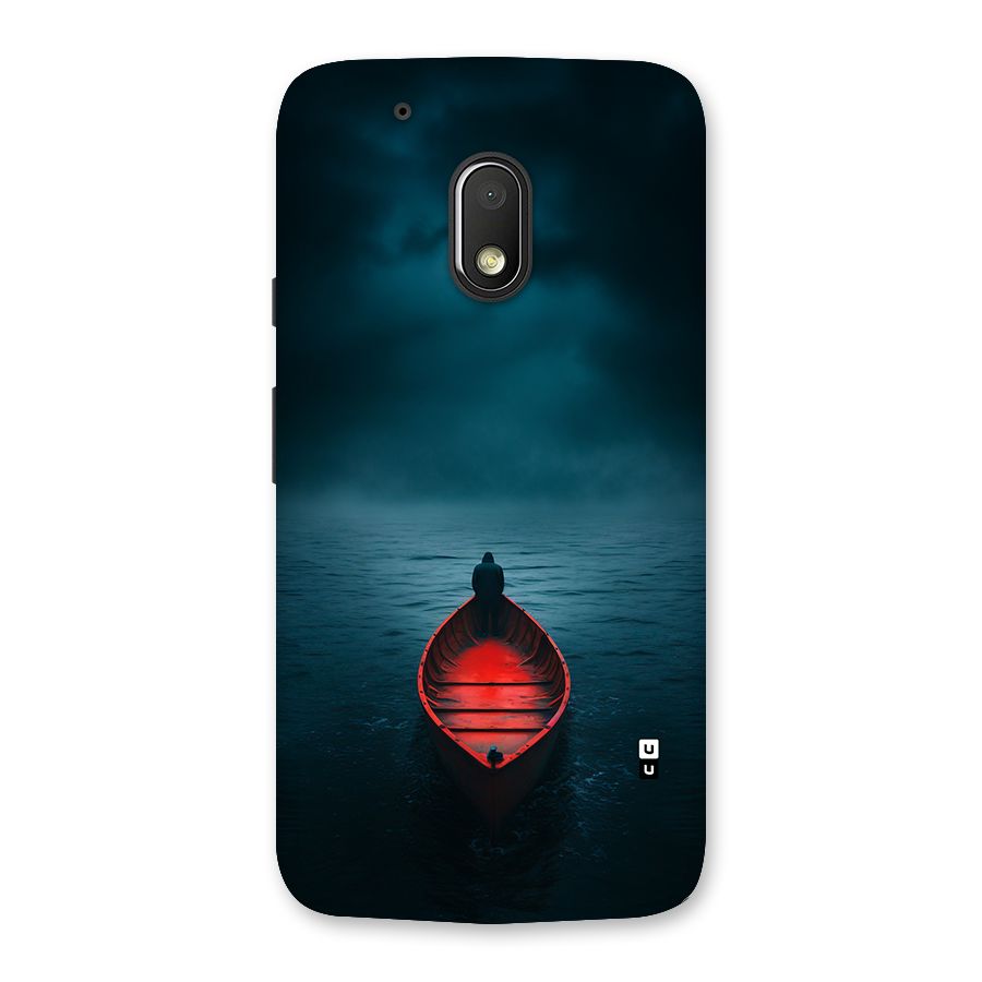 Floating Boat Back Case for Moto G4 Play