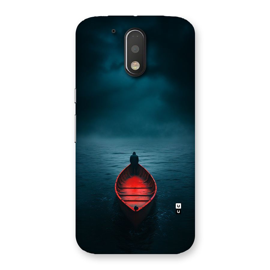 Floating Boat Back Case for Moto G4 Plus