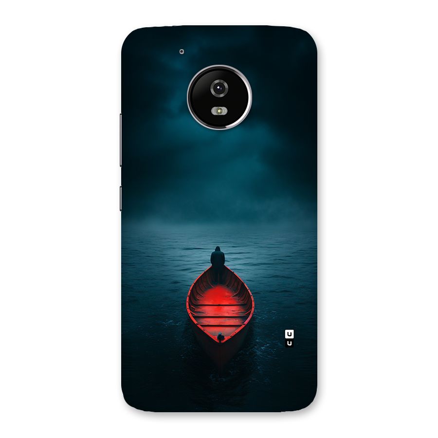 Floating Boat Back Case for Moto G5