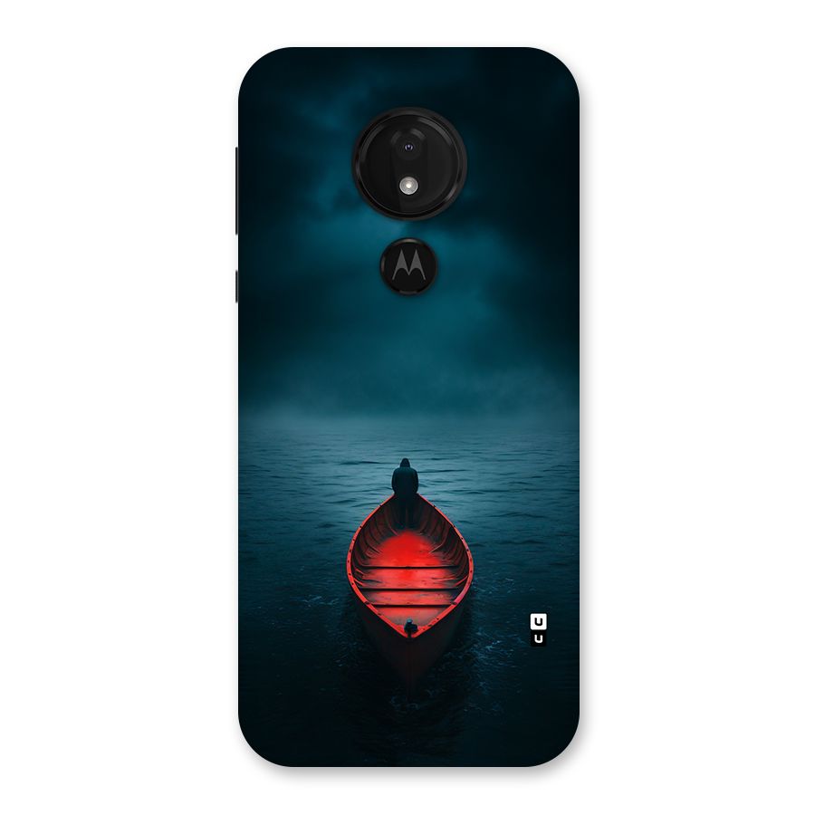 Floating Boat Back Case for Moto G7 Power