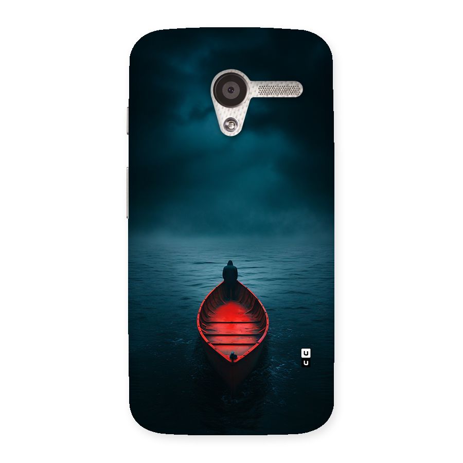 Floating Boat Back Case for Moto X