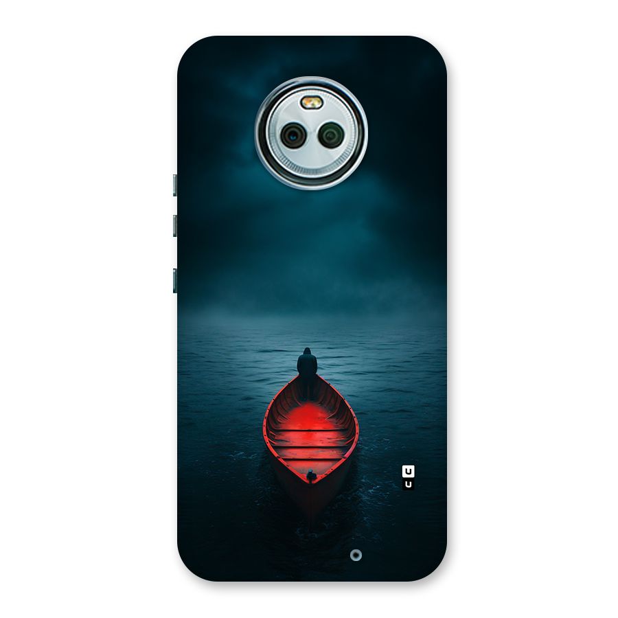Floating Boat Back Case for Moto X4